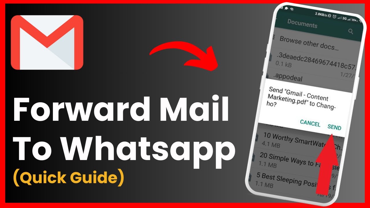 How to forward an email to WhatsApp easily and efficiently 1 how to forward an email to whatsapp