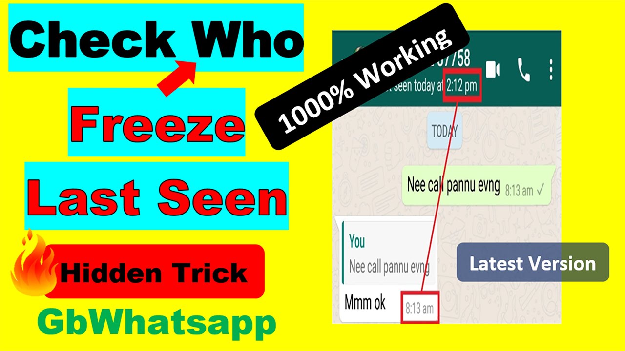 How to know if someone has frozen their last seen on whatsapp 1 how to know if someone freeze last seen on whatsapp