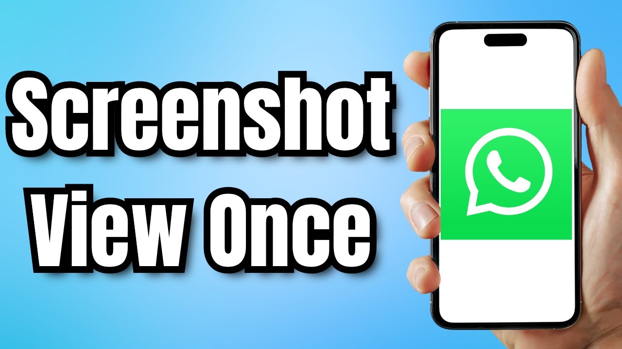 How to take a screenshot of whatsapp view once messages without detection 1 how to take screenshot on whatsapp view once