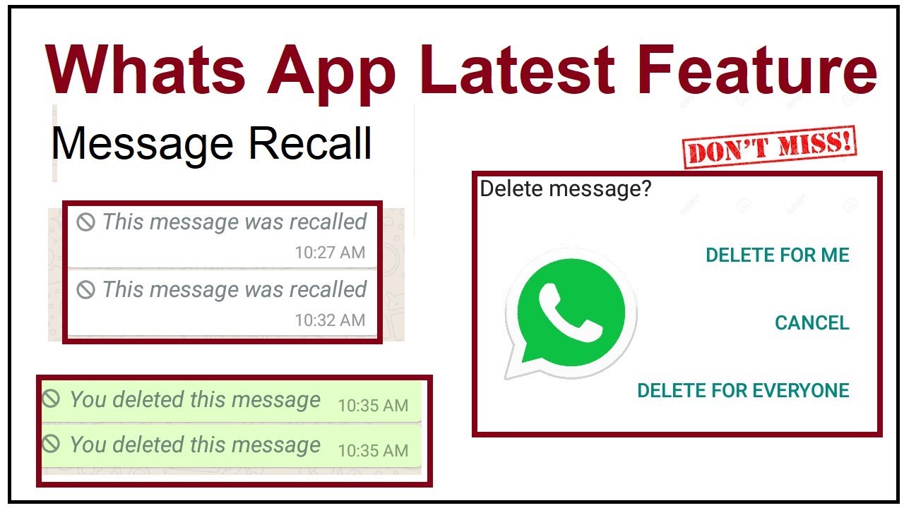 How to easily recall a message on whatsapp: step-by-step guide 1 how to recall message from whatsapp